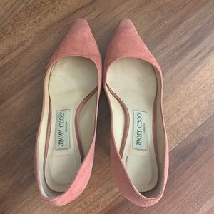 Jimmy Choo Suede Romy 60 heels